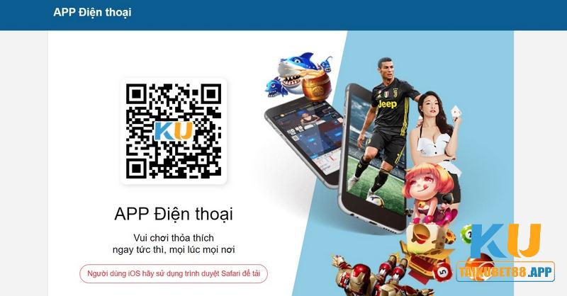 Mã QR dành cho hệ điều hành IOS